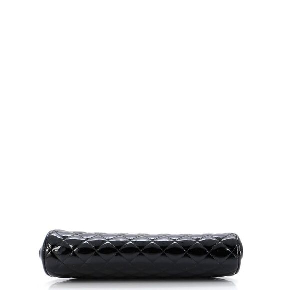 Chanel Timeless Clutch Quilted Patent Black - Picture 5 of 11